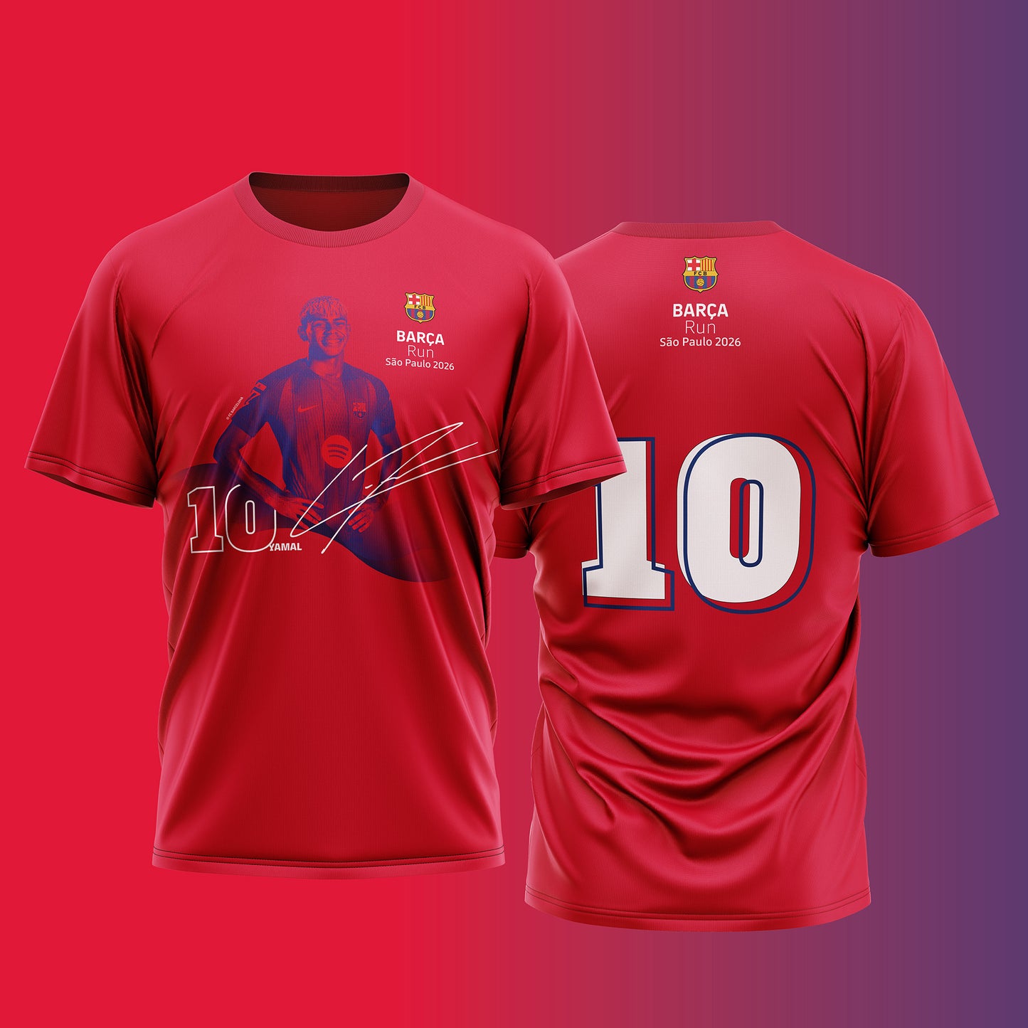 BARÇA RUN 2025 CAMISETA YAMAL